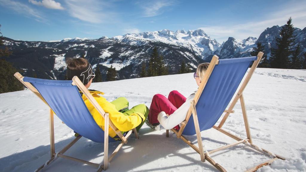 Dachstein West Hotel Gmbh-Kirchenwirt Russbach Russbach am Pass Gschütt Eksteriør bilde
